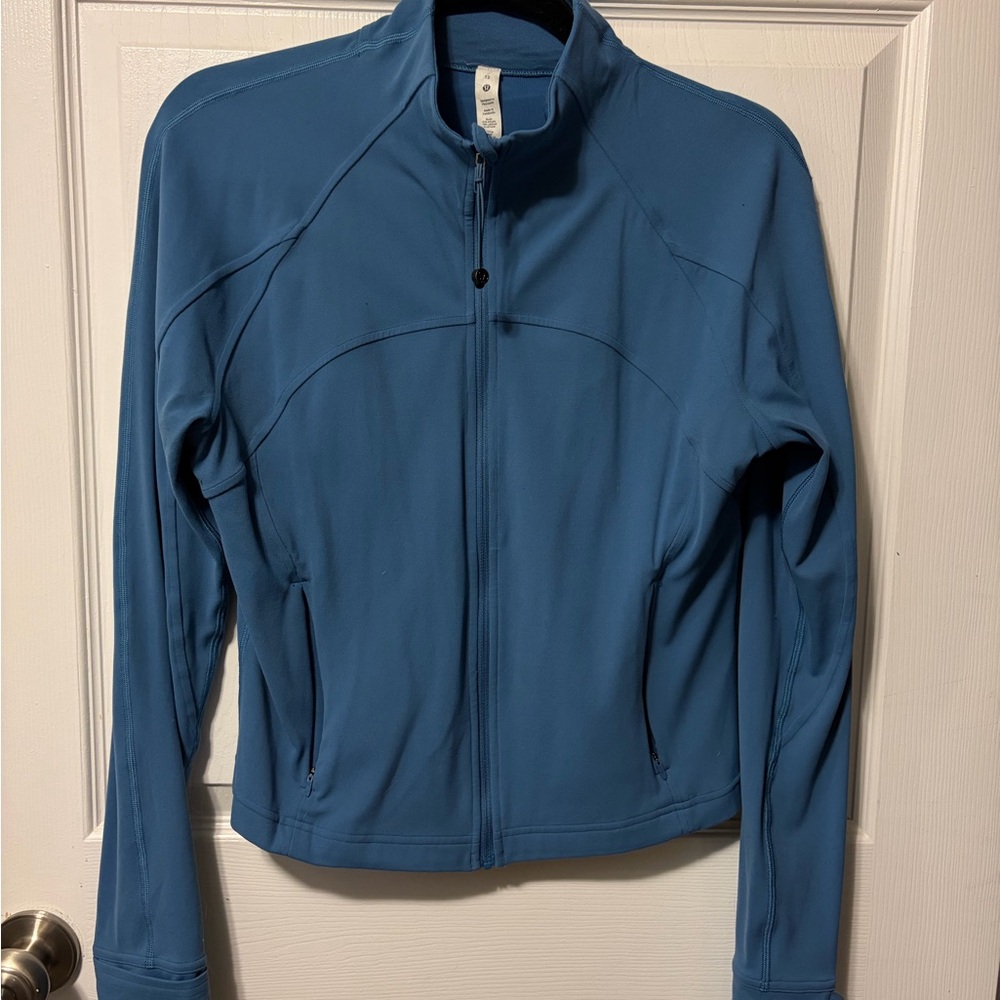 Lululemon Athletica Light Blue Zip-Up Jacket